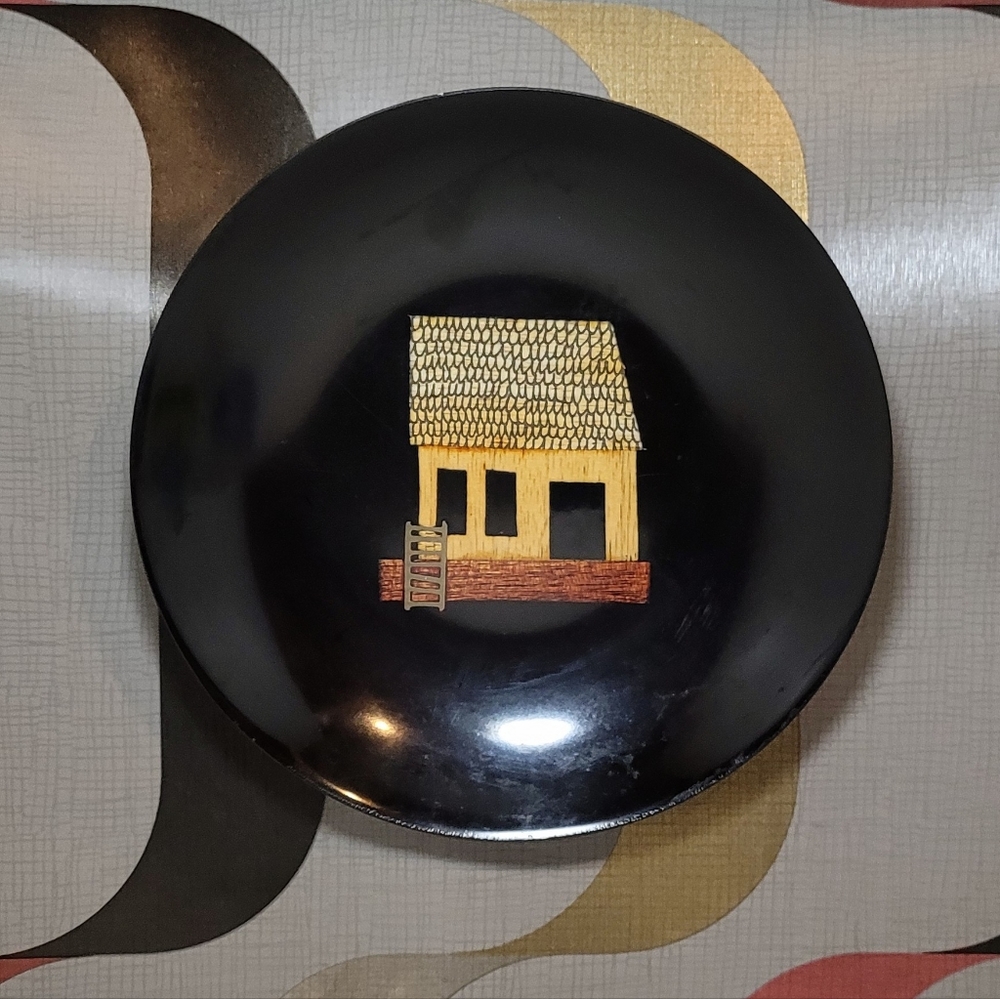 Vintage Couroc MCM Warf Hut Bowl